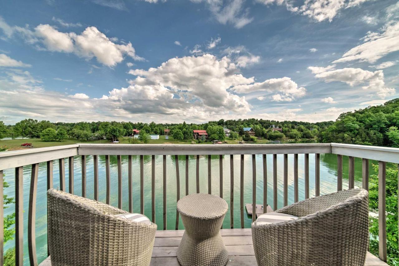 Sevierville Lake House With Deck And Foosball Table! מראה חיצוני תמונה