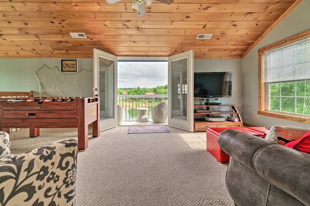 Sevierville Lake House With Deck And Foosball Table! מראה חיצוני תמונה